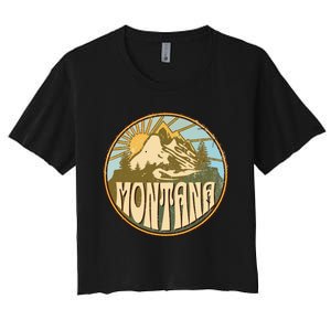 Montana Women's Crop Top Tee