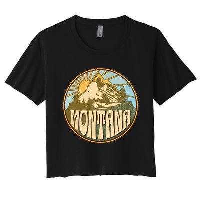 Montana Women's Crop Top Tee