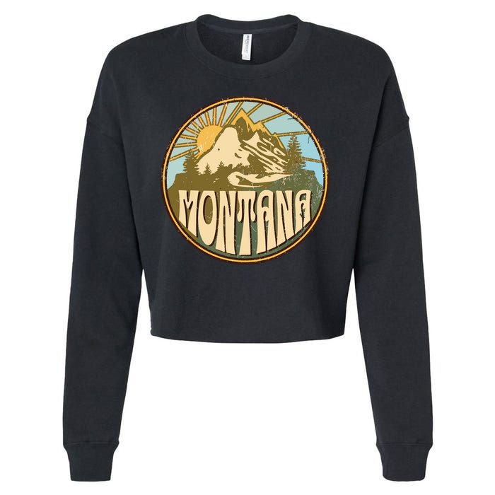 Montana Cropped Pullover Crew