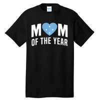 Micronesian Mom Of The Year Cute Micronesia Flag Heart Tall T-Shirt