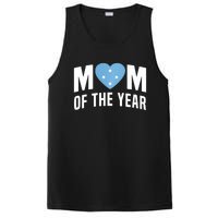 Micronesian Mom Of The Year Cute Micronesia Flag Heart PosiCharge Competitor Tank