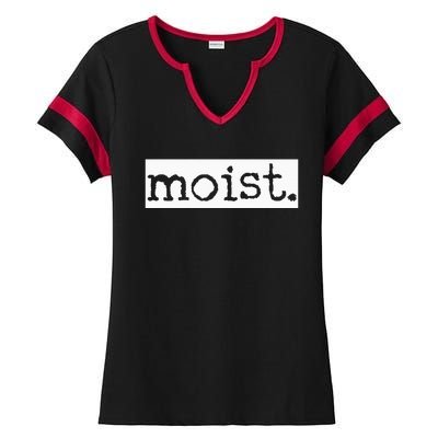 Moist Ladies Halftime Notch Neck Tee