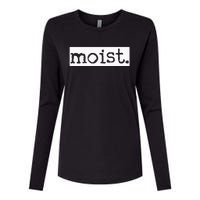 Moist Womens Cotton Relaxed Long Sleeve T-Shirt