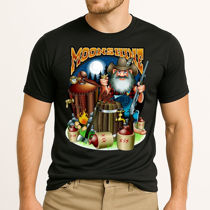 Moonshine Cooling Performance Crew T-Shirt