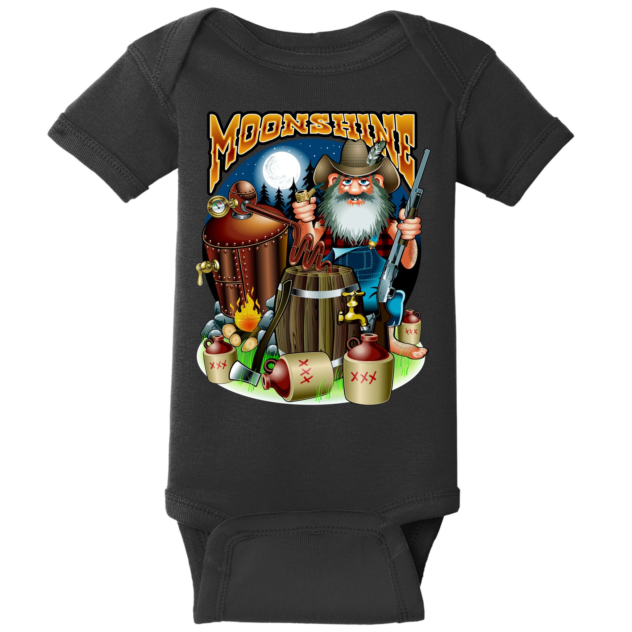Moonshine Baby Bodysuit