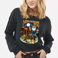 Moonshine Cropped Pullover Crew