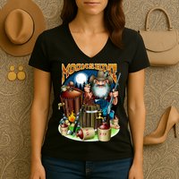 Moonshine Women's V-Neck T-Shirt