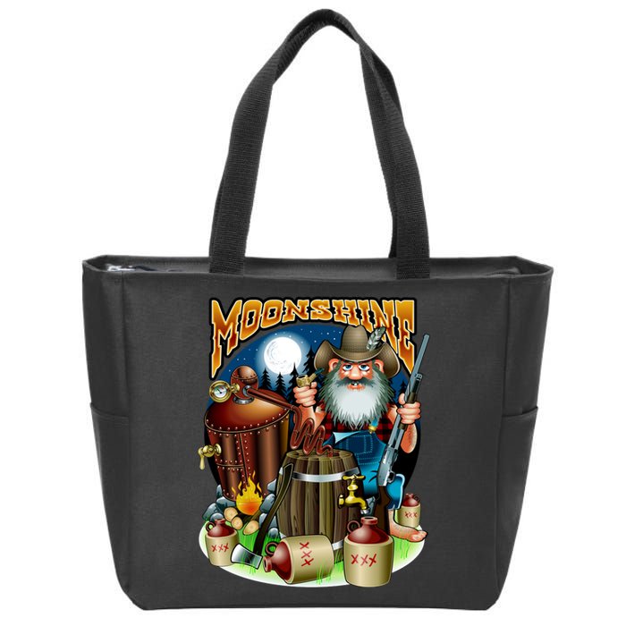 Moonshine Zip Tote Bag