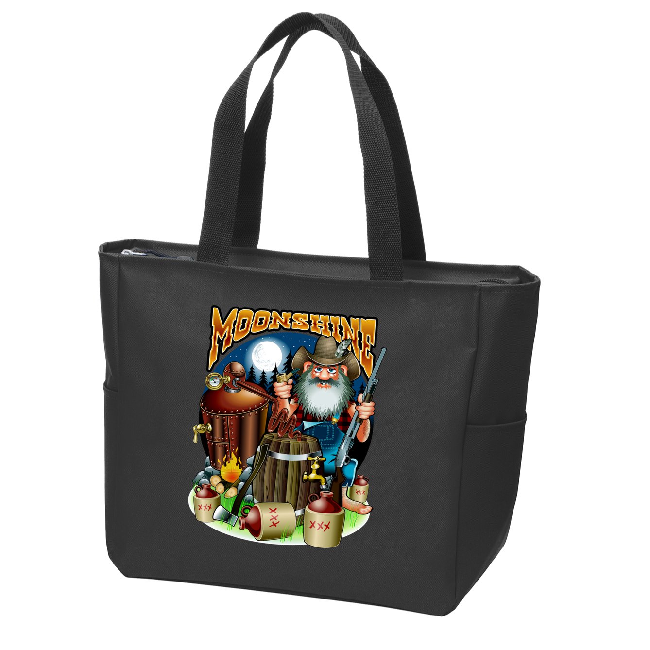Moonshine Zip Tote Bag