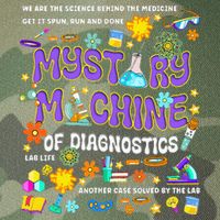 Mystery Machine of Diagnostics Lab Week 2025 Legacy Tie Dye Trucker Hat