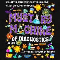 Mystery Machine of Diagnostics Lab Week 2025 Ladies PosiCharge Tri-Blend Wicking Tank