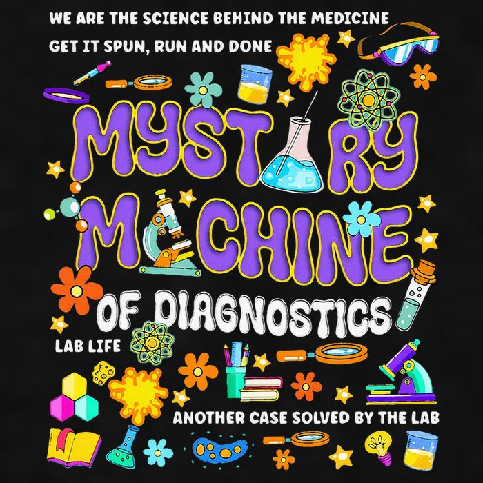 Mystery Machine of Diagnostics Lab Week 2025 Ladies PosiCharge Tri-Blend Wicking Tank