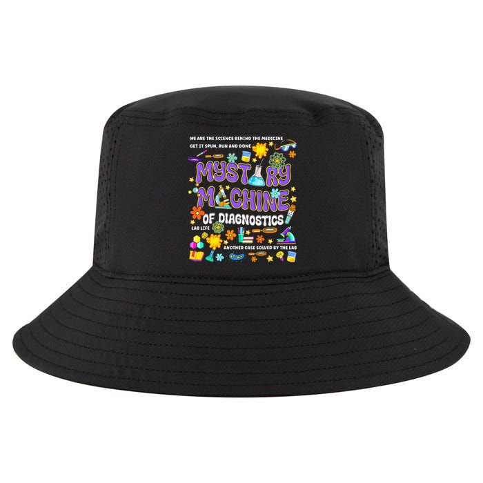 Mystery Machine of Diagnostics Lab Week 2025 Cool Comfort Performance Bucket Hat