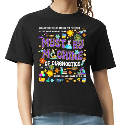 Mystery Machine of Diagnostics Lab Week 2025 Comfort Colors Boxy T-Shirt
