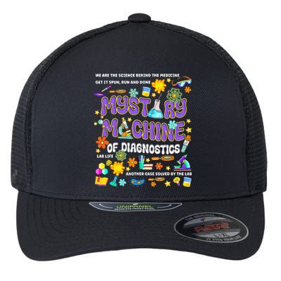 Mystery Machine of Diagnostics Lab Week 2025 Flexfit Unipanel Trucker Cap