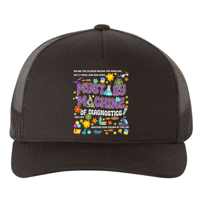 Mystery Machine of Diagnostics Lab Week 2025 Yupoong Adult 5-Panel Trucker Hat