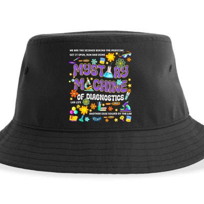 Mystery Machine of Diagnostics Lab Week 2025 Sustainable Bucket Hat