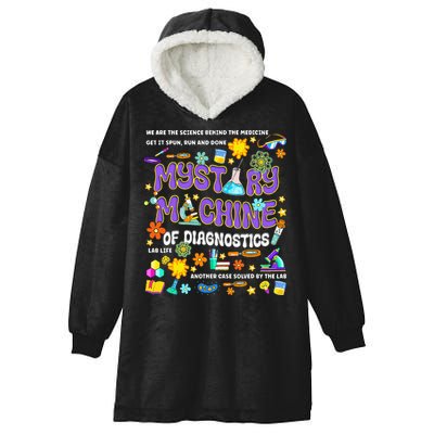 Mystery Machine of Diagnostics Lab Week 2025 Hooded Wearable Blanket