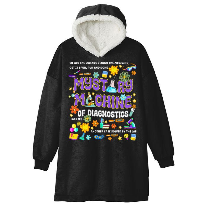 Mystery Machine of Diagnostics Lab Week 2025 Hooded Wearable Blanket