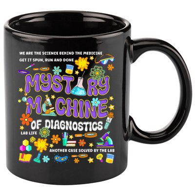 Mystery Machine of Diagnostics Lab Week 2025 11oz C Handle Ceramic Mug