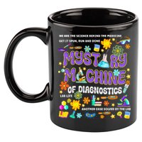 Mystery Machine of Diagnostics Lab Week 2025 11oz C Handle Ceramic Mug