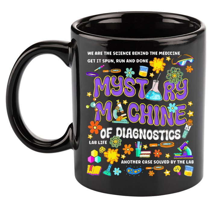 Mystery Machine of Diagnostics Lab Week 2025 11oz C Handle Ceramic Mug
