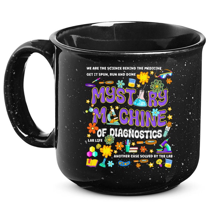 Mystery Machine of Diagnostics Lab Week 2025 15oz Campfire Ceramic Mug