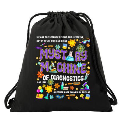 Mystery Machine of Diagnostics Lab Week 2025 Drawstring Bag