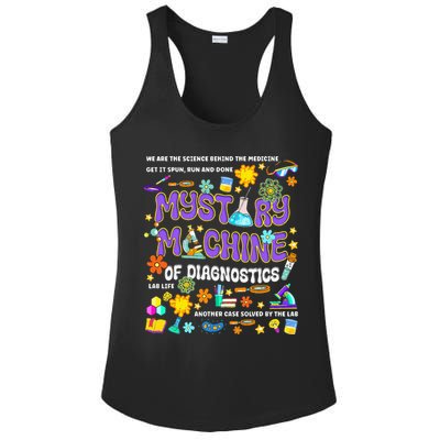 Mystery Machine of Diagnostics Lab Week 2025 Ladies PosiCharge Competitor Racerback Tank