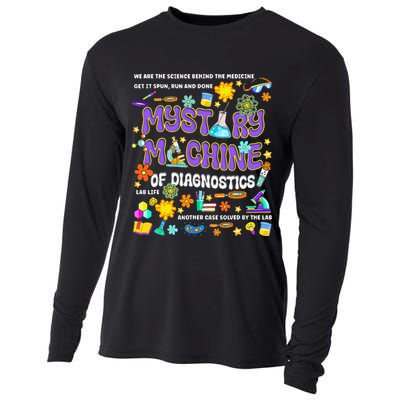 Mystery Machine of Diagnostics Lab Week 2025 Cooling Performance Long Sleeve Crew