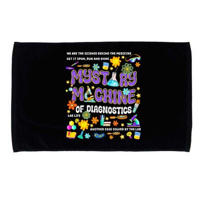 Mystery Machine of Diagnostics Lab Week 2025 Microfiber Hand Towel