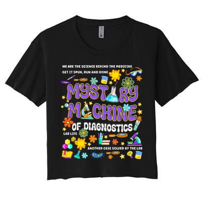 Mystery Machine of Diagnostics Lab Week 2025 Crop Top