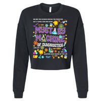 Mystery Machine of Diagnostics Lab Week 2025 Cropped Pullover Crew