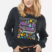 Mystery Machine of Diagnostics Lab Week 2025 Cropped Pullover Crew
