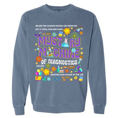 Mystery Machine of Diagnostics Lab Week 2025 Garment-Dyed Sweatshirt