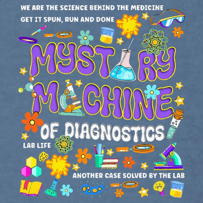 Mystery Machine of Diagnostics Lab Week 2025 Garment-Dyed Sweatshirt