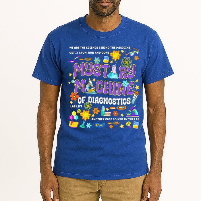 Mystery Machine of Diagnostics Lab Week 2025 Tall T-Shirt
