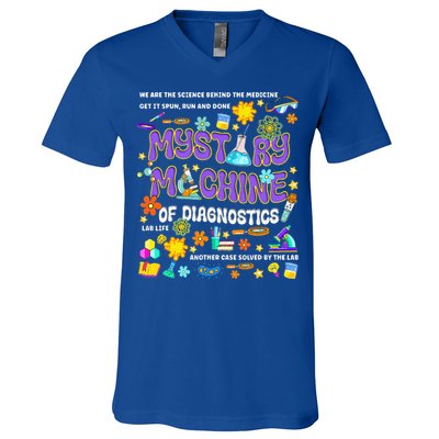 Mystery Machine of Diagnostics Lab Week 2025 V-Neck T-Shirt