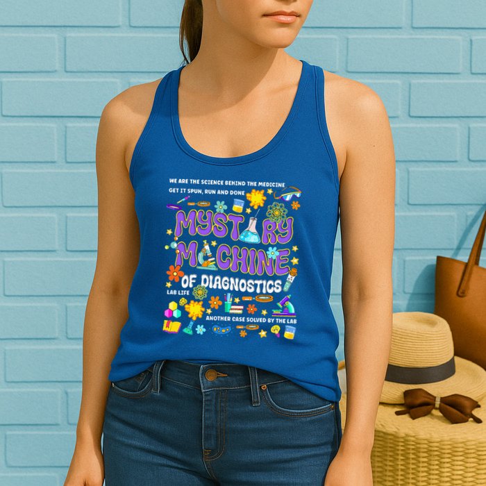 Mystery Machine of Diagnostics Lab Week 2025 Womens Tank Top