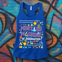 Mystery Machine of Diagnostics Lab Week 2025 Womens Tank Top