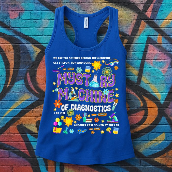 Mystery Machine of Diagnostics Lab Week 2025 Womens Tank Top