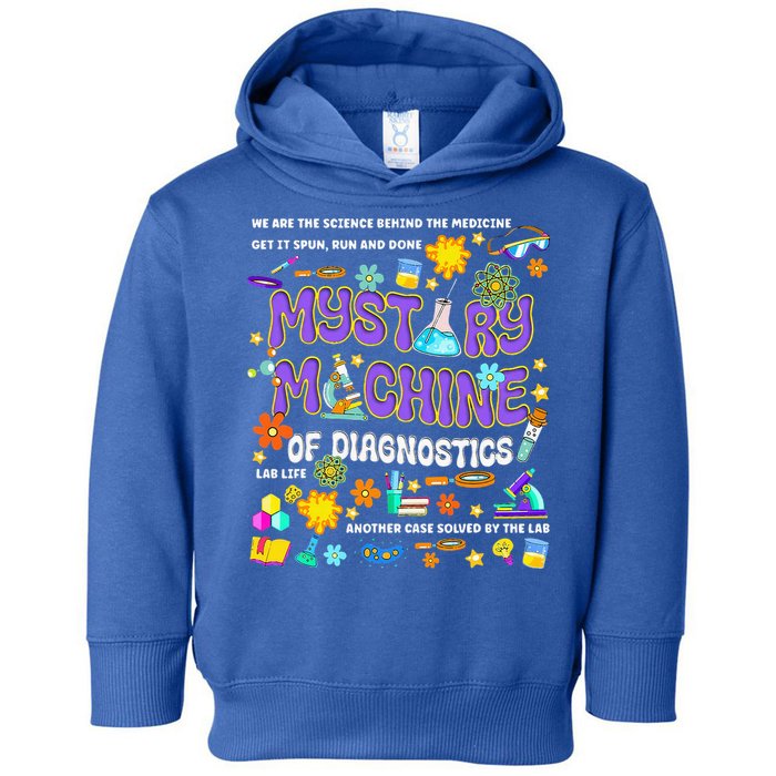Mystery Machine of Diagnostics Lab Week 2025 Toddler Hoodie