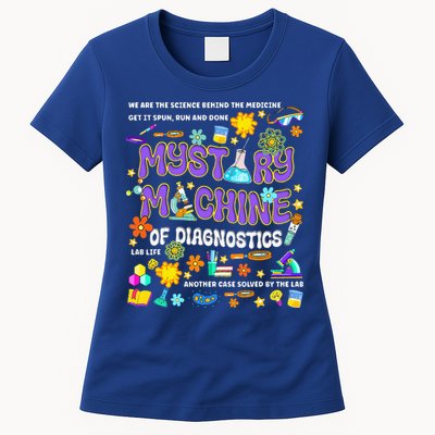 Mystery Machine of Diagnostics Lab Week 2025 Womens T-Shirt