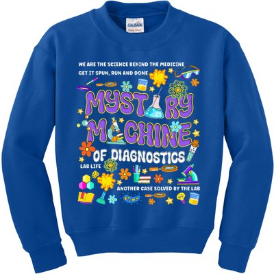 Mystery Machine of Diagnostics Lab Week 2025 Kids Sweatshirt