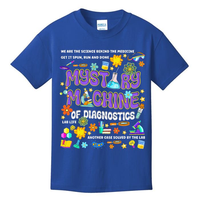Mystery Machine of Diagnostics Lab Week 2025 Kids T-Shirt