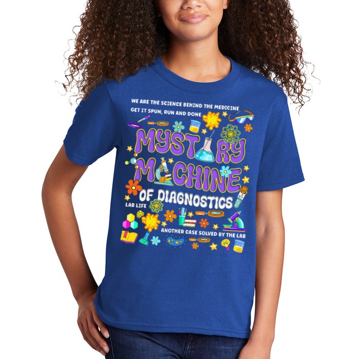 Mystery Machine of Diagnostics Lab Week 2025 Kids T-Shirt