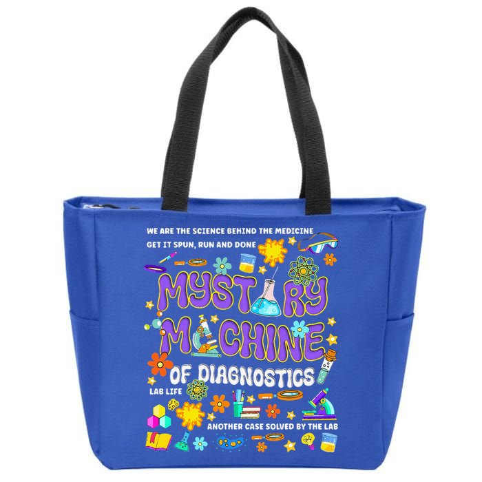 Mystery Machine of Diagnostics Lab Week 2025 Zip Tote Bag