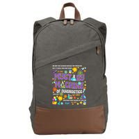 Mystery Machine of Diagnostics Lab Week 2025 Cotton Canvas Backpack