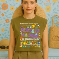 Mystery Machine of Diagnostics Lab Week 2025 Garment-Dyed Women's Muscle Tee