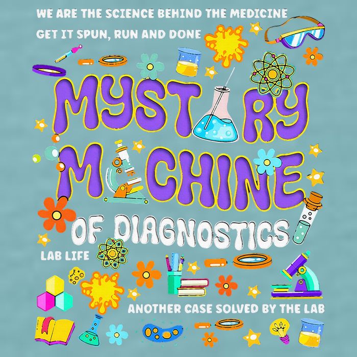 Mystery Machine of Diagnostics Lab Week 2025 Sueded Cloud Jersey T-Shirt